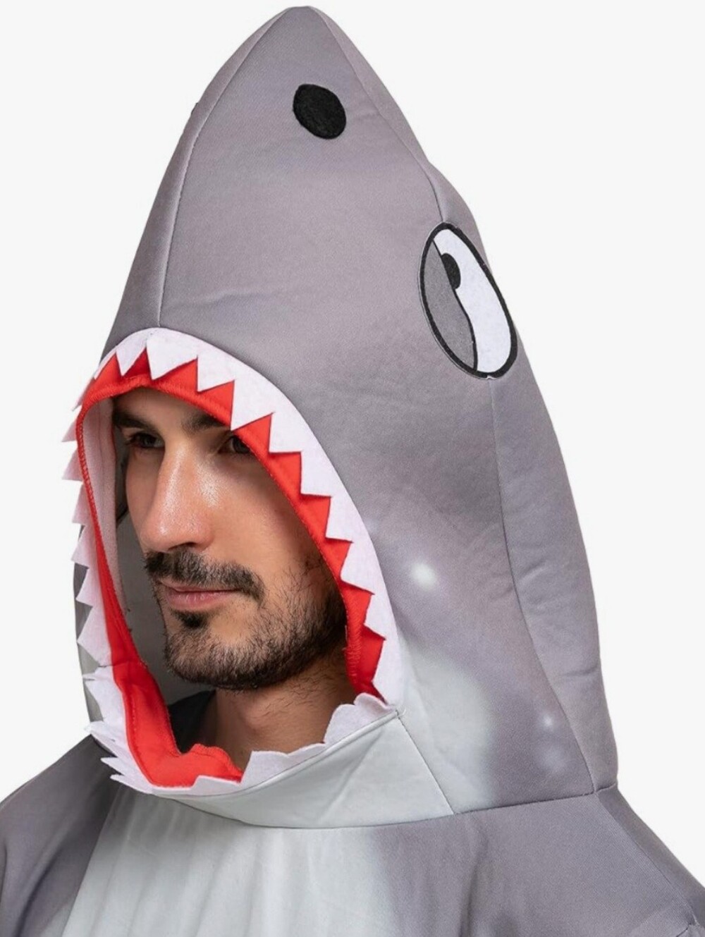 Spooktacular Creations Adult Gray Shark Costume/Halloween Outfit - Picture 2 of 9